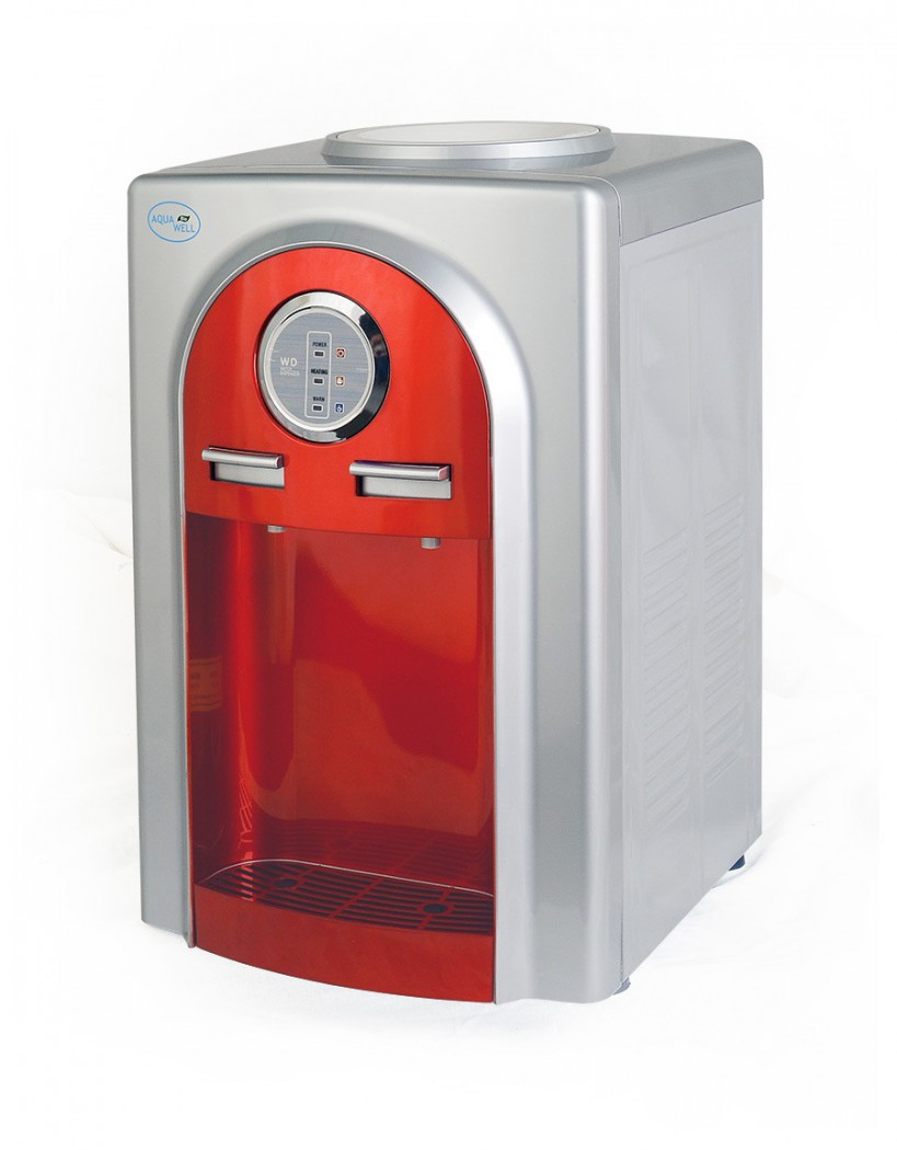 Кулер Aqua Well 95ТК SILVER/RED