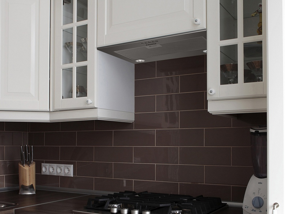 Вытяжка кухонная Maunfeld CROSBY PUSH 50 нержавейка