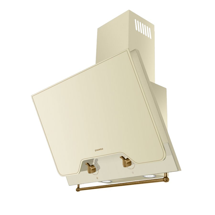 Вытяжка кухонная Maunfeld RETRO QUADR 60 темно бежевый