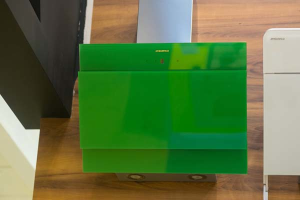 Вытяжка кухонная Maunfeld TOWER LUX 60 нержавейка / зеленый