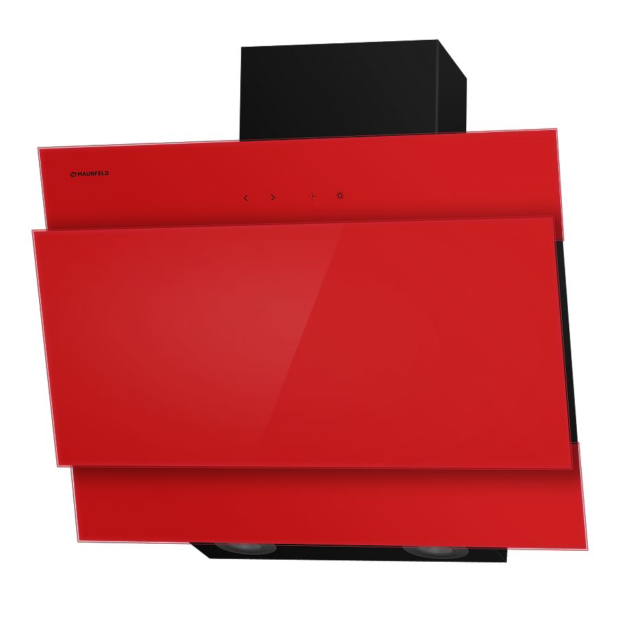 Вытяжка кухонная Maunfeld TOWER LUX 60 черный / красный