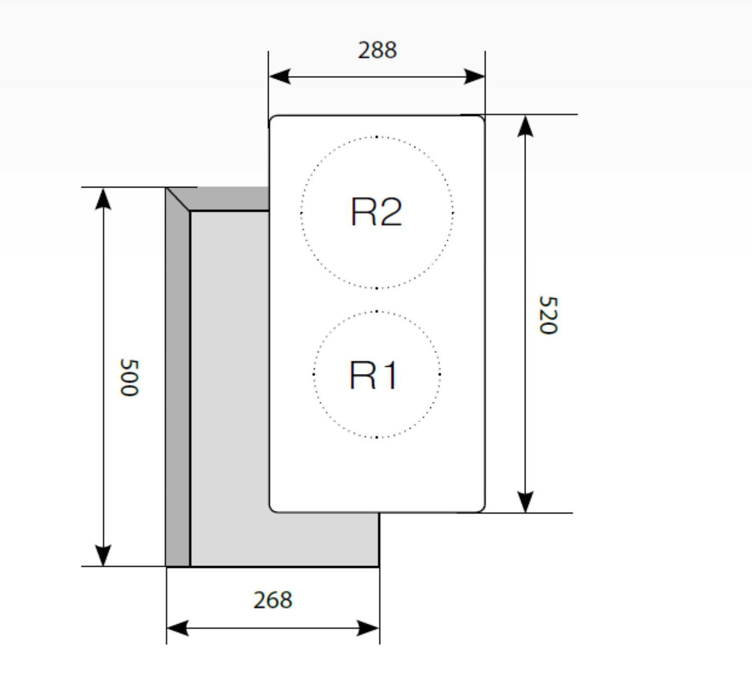 Варочная панель LEX EVH 320 BL