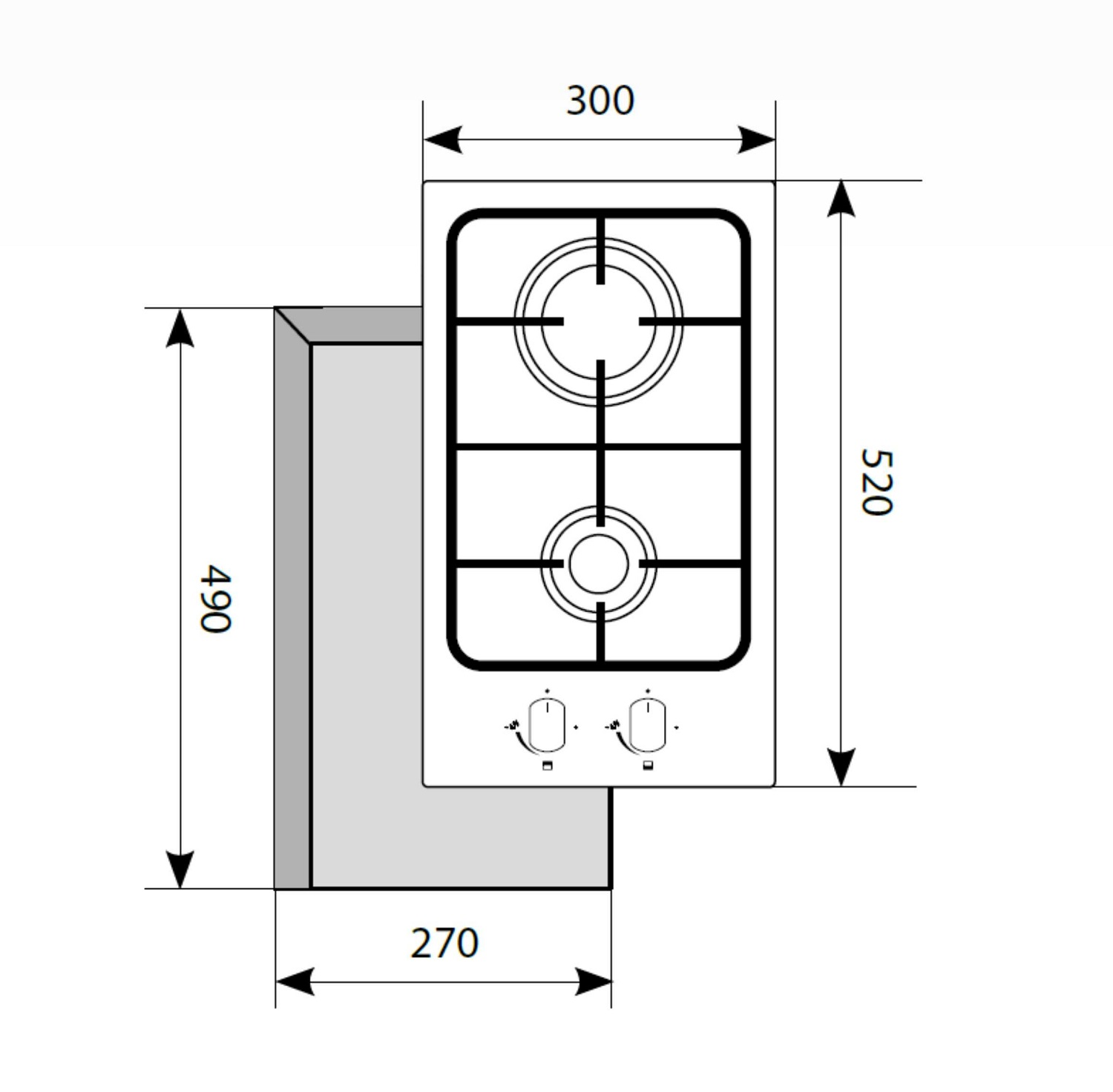 Варочная панель LEX GVS 320 IX