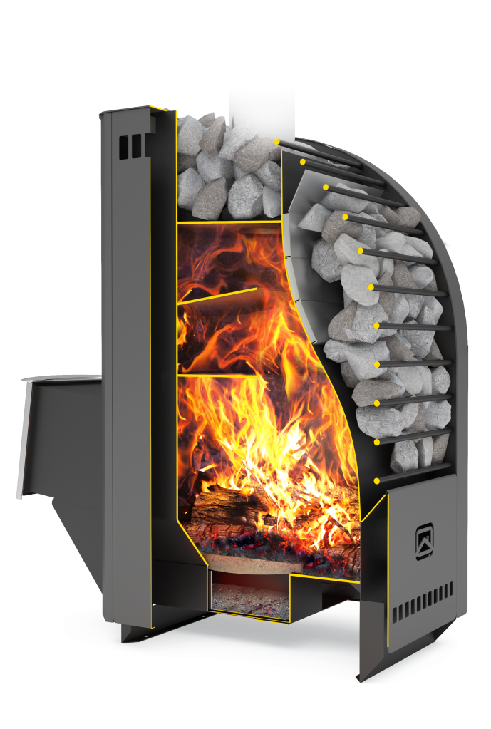 Печь Теплодар Каскад 18 ЛП