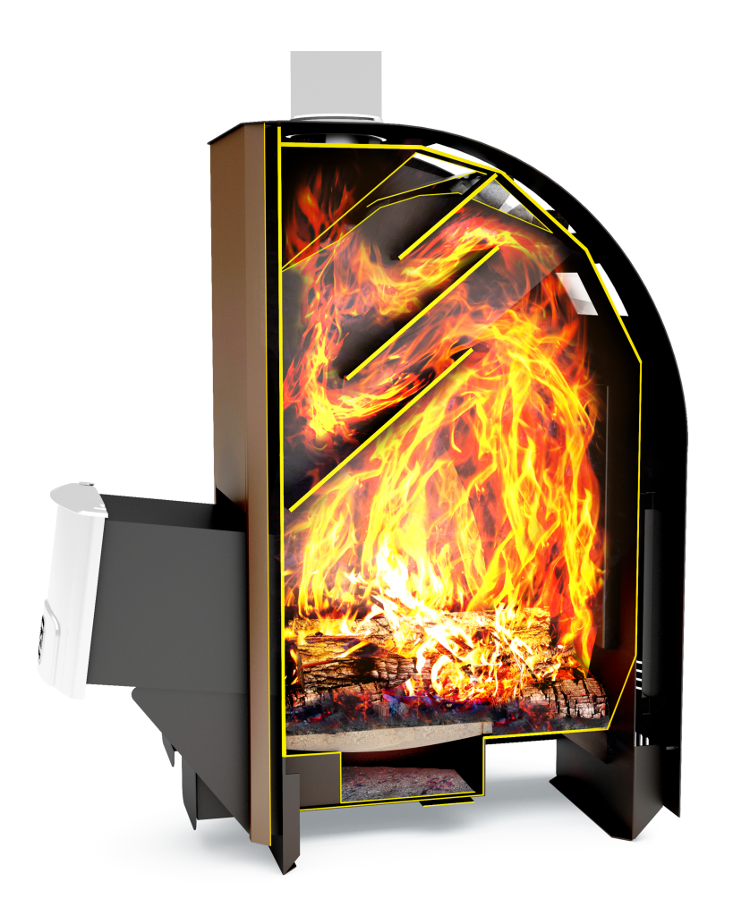 Печь Теплодар Лагуна-12ТК