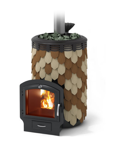 Печь TMF Альфа Панголина Лайт Inox ЧДБСЭ ЗК шамот- терракота