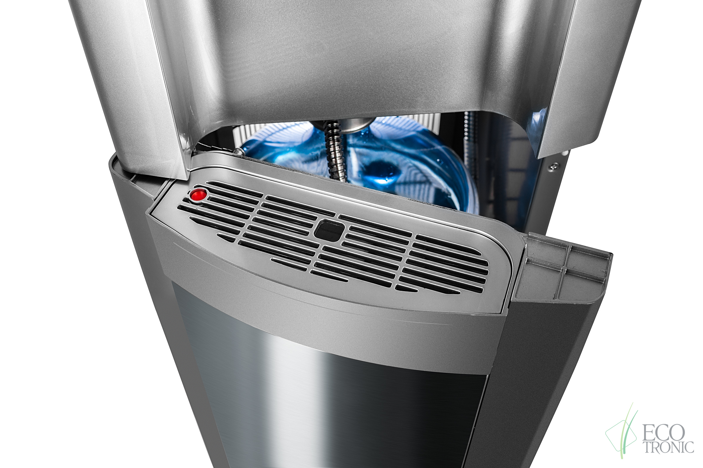 Кулер Ecotronic P9-LX silver