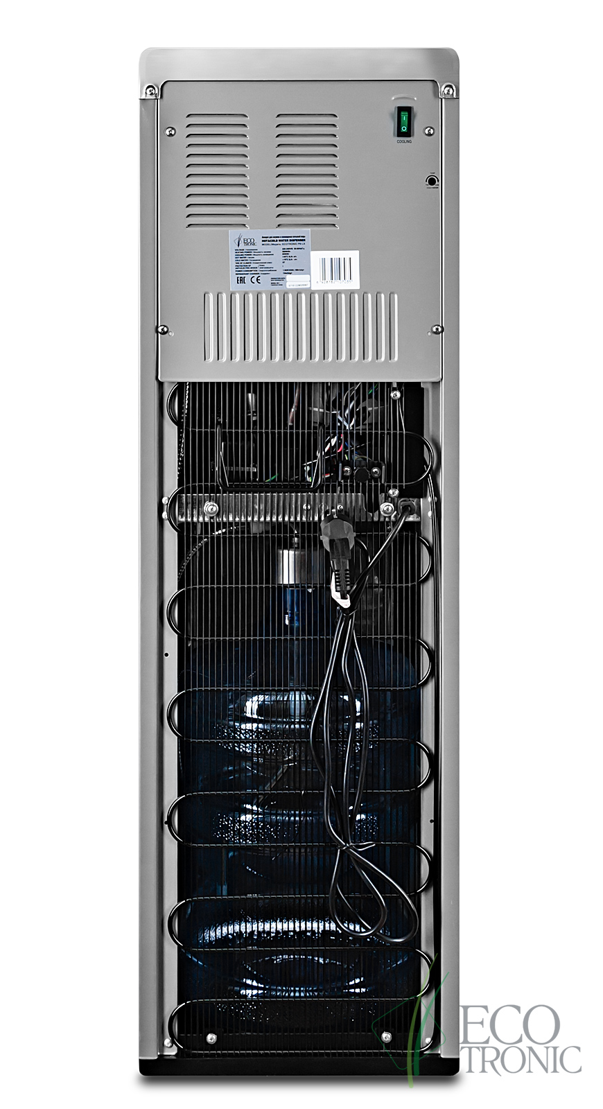 Кулер Ecotronic P9-LX silver