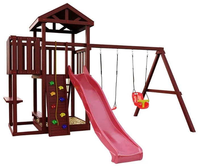 Детский городок IgraGrad Панда Фани с балконом