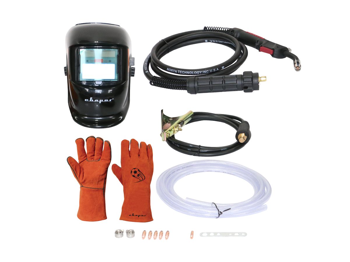 Сварочный аппарат Сварог REAL MIG 200 (N24002N) Black (маска+краги)