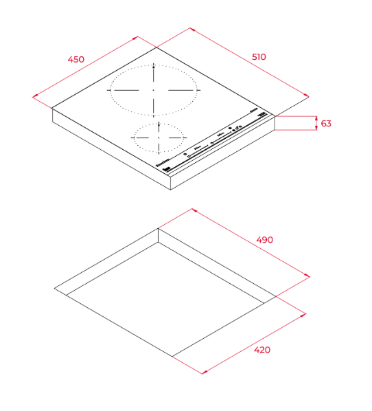 Варочная панель Teka IZC 42300 DMS