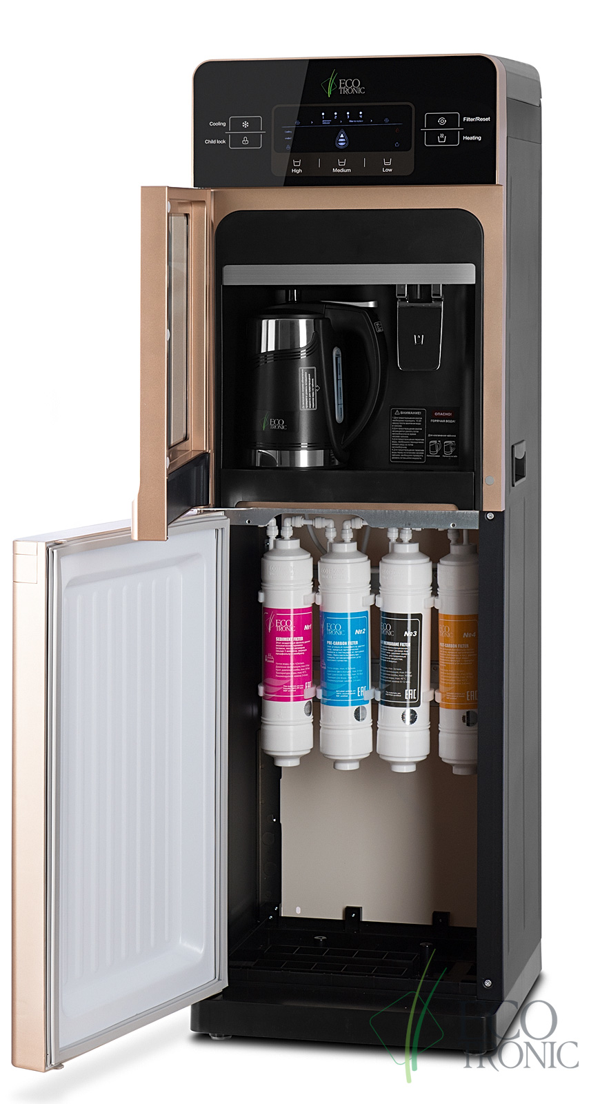 Пурифайер Ecotronic M15-U4LKEM black-gold champagne
