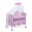Детская кроватка Geoby 05TLY668R розовый