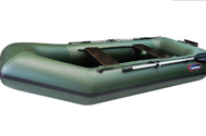 Надувная лодка Хантер 280 ЛТ зеленый