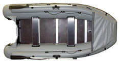 Надувная лодка Фрегат  M-350 F серая л/п