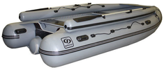 Надувная лодка Фрегат  M-430 FM L серая