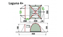 Палатка RockLand Laguna 4+