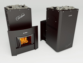 Печь Grill'D Fortuna 280 window black