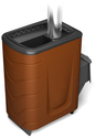 Печь TMF Тунгуска 2011 Inox ДА терракота