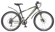 Велосипед Stinger  Aragon 250D 26 рама 16" (серый-зеленый) X60847