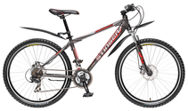 Велосипед Stinger  Aragon 250D 26 рама 16" (серый-красный) X60844
