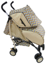 Коляска Babyhit SMILEY бежевый с зигзагом