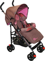 Коляска Geoby 05D388W-F коричнево-розовый