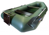 Надувная лодка Хантер 280 РТ зеленый