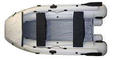 Надувная лодка Фрегат  M-370 FM Lux серый