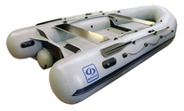 Надувная лодка Фрегат  M-480 FM Light Jet серая