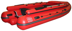Надувная лодка Фрегат  M-430 FM Lux красный