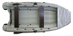 Надувная лодка Фрегат  M-400 FM Jet серая