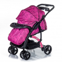Коляска Babyhit FLORA сиреневый с серым