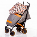 Коляска Babyhit RAINBOW (2017) оранжевый с серым