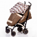 Коляска Babyhit RAINBOW (2017) бежевый с коричневым