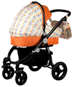 Коляска Babyhit VALENTE (2 в1) бело-оранжевый