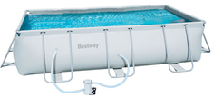 Бассейн Bestway  Rectangular Frame (56251) 404*201*100 см + насос-фильтр 