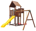 Детский городок Jungle Gym  Palace + Swing Module Xtra