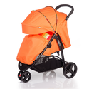 Коляска Babyhit TRINITY оранжевая с полосками