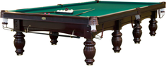 Бильярдный стол для русского бильярда Weekend Billiard Dynamic Refinement 12 ф  махагон