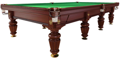 Бильярдный стол для русского бильярда Weekend Billiard Dynamic Noble 12 ф  махагон