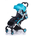 Коляска Babyhit AMBER  PLUS  cветло-голубая с зигзагом