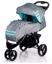 Коляска Babyhit VOYAGE серый с бирюзовым