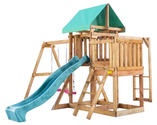 Детский городок Babygarden с балконом, рукоходом и горкой 2.4м