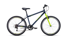 Велосипед ALTAIR MTB HT 26 1.0 (2020) рама 19, темно-синий/зеленый
