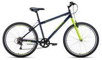 Велосипед ALTAIR MTB HT 26 1.0 (2020) рама 19, черный/желтый