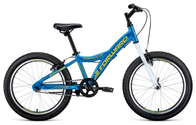 Велосипед FORWARD  Comanche 20 1.0 (2020) голубой/желтый