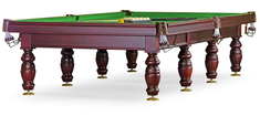 Бильярдный стол для русского бильярда Weekend Billiard Дебют 12 ф (махагон, плита 45мм, 8 ног)
