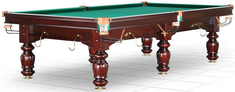 Бильярдный стол для русского бильярда Weekend Billiard Classic II 9 ф (махагон, 6 ног, плита 25 мм)