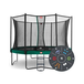 Батут Berg  Champion 430 Tattoo + Safety  Net Comfort 430 зеленый